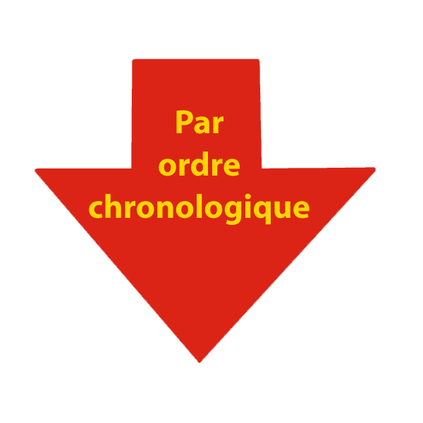 flèche rouge pour index par ordre chronologique, à cliquer sur le site de cécile briand