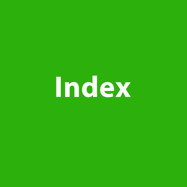 bouton "index" à cliquer sur le site de cécile briand