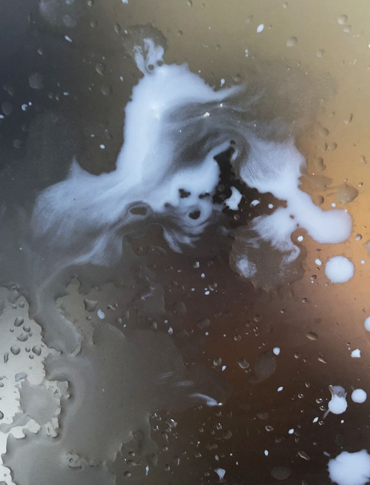 Third example: a pervert in a milk stain.