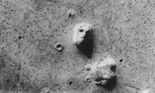 faces on the surface of Mars